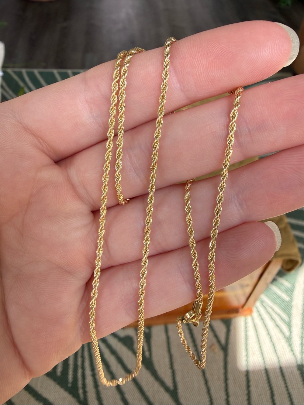 Classic GP Rope Chain Necklace - Picture 4 of 10